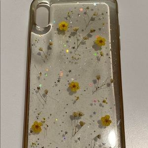 iphone xs Max real flower case